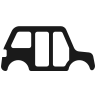 icons8 car frame 96